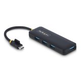 4-Port USB-C Hub Startech H5C4A-USB-HUB Sort #1
