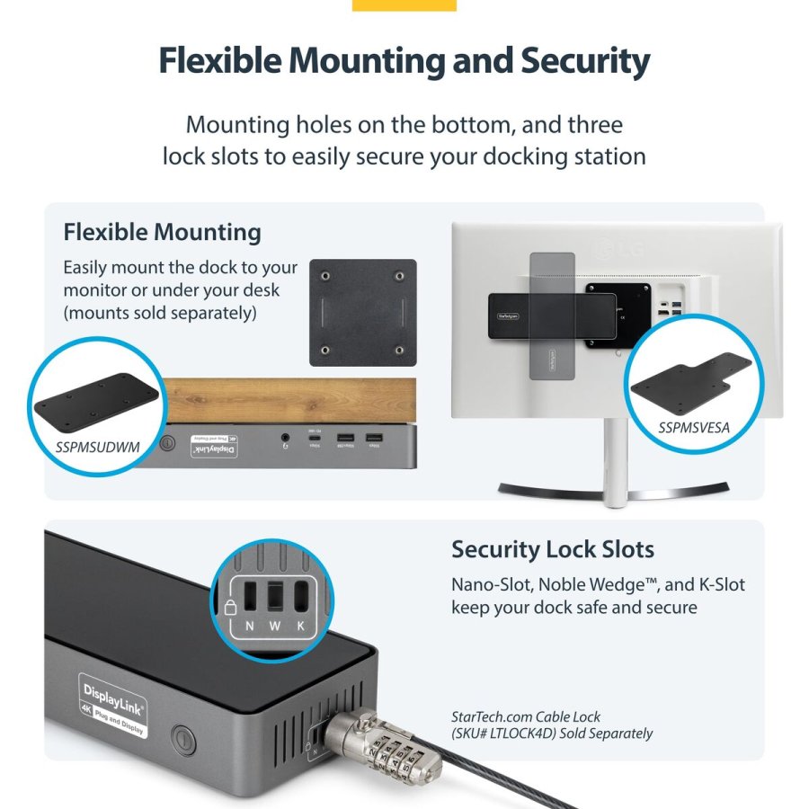 USB Hub Startech DK30C2DPEPRUE Gr #6