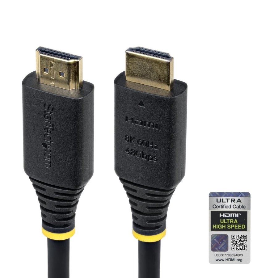 HDMI-kabel Startech HDMI21-CBL-8K60-1M Sort 1 m #7