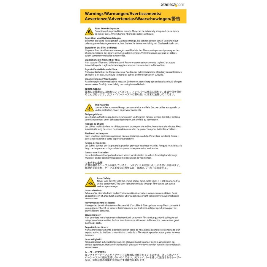 UTP kategori 6 stift netvrkskabel Startech HKLP7505B Sort #4
