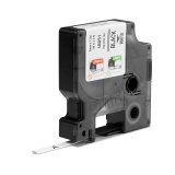 Lamineret tape til mrkningsmaskiner ID1-6 Dymo 18051 Hvid #2