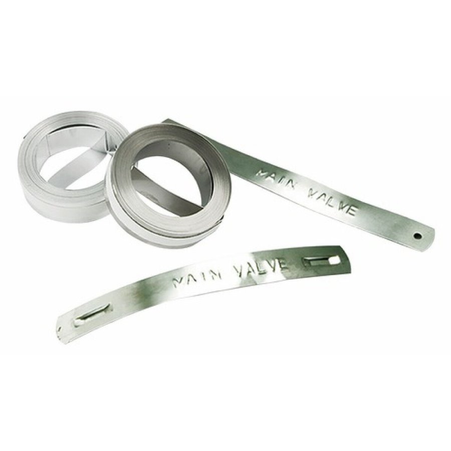 Lamineret tape til mrkningsmaskiner Dymo 31000 Rhino 12 mm Aluminium (10 enheder) #4