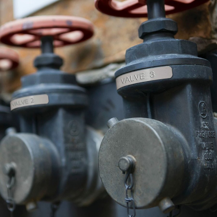 Lamineret tape til mrkningsmaskiner Dymo Aluminium Rhino 12 mm (10 enheder) #4