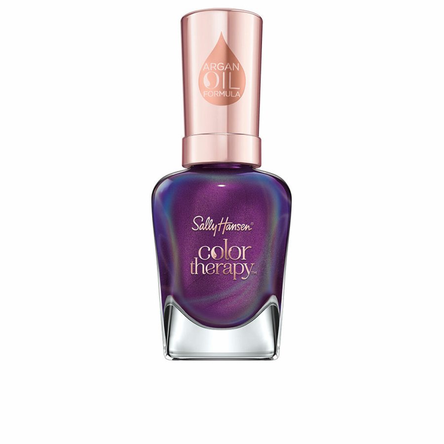 neglelak Sally Hansen Color Therapy Sheer N 402 Plum Euphoria 14,7 ml #1