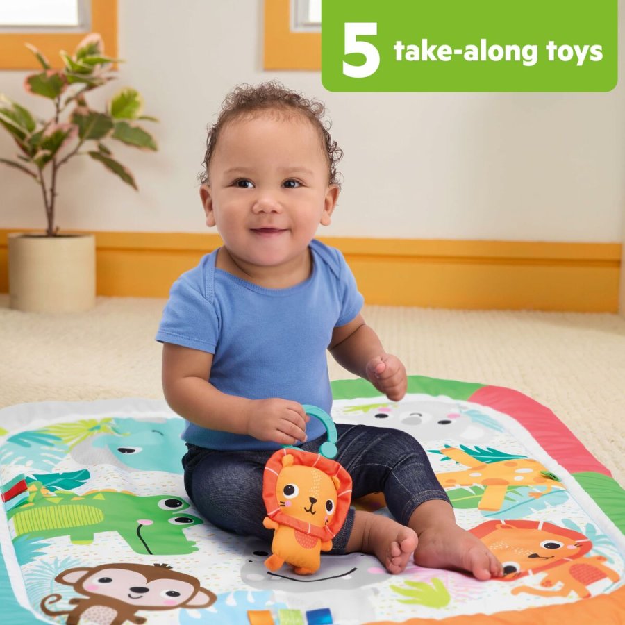 Leget�ppe Bright Starts Jungle Multifarvet #5