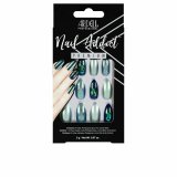 Falske negle Ardell Nail Addict Green Glitter Chrome (24 pcs) #1