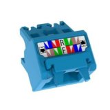 jenterminal til kabel Panduit CJUDCAPBU-X10 #2