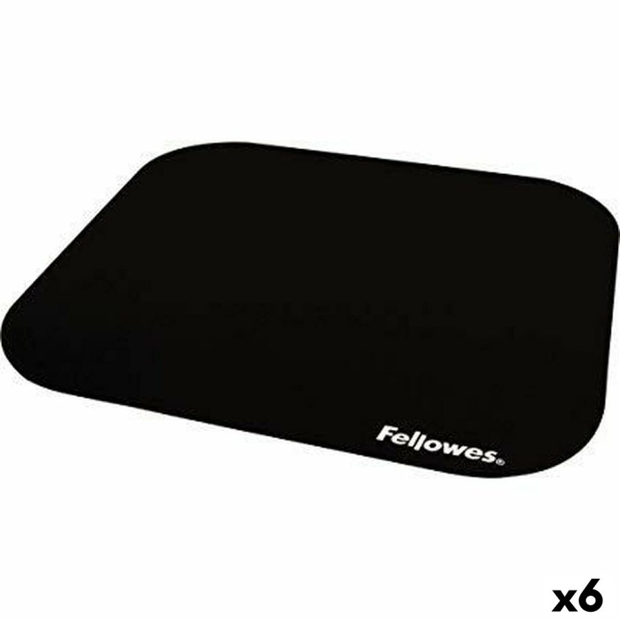 Skridsikker Mtte Fellowes    Sort Polyester Naturgummi (6 enheder) #1