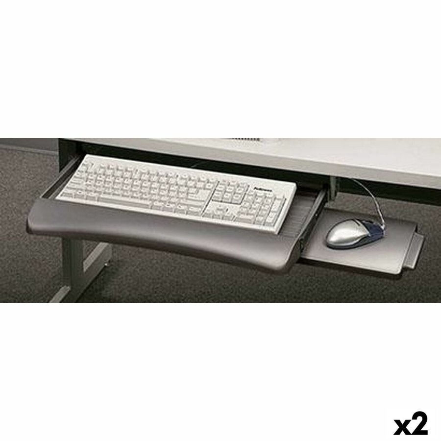 Tastatur Fellowes 93804 Grafit #1
