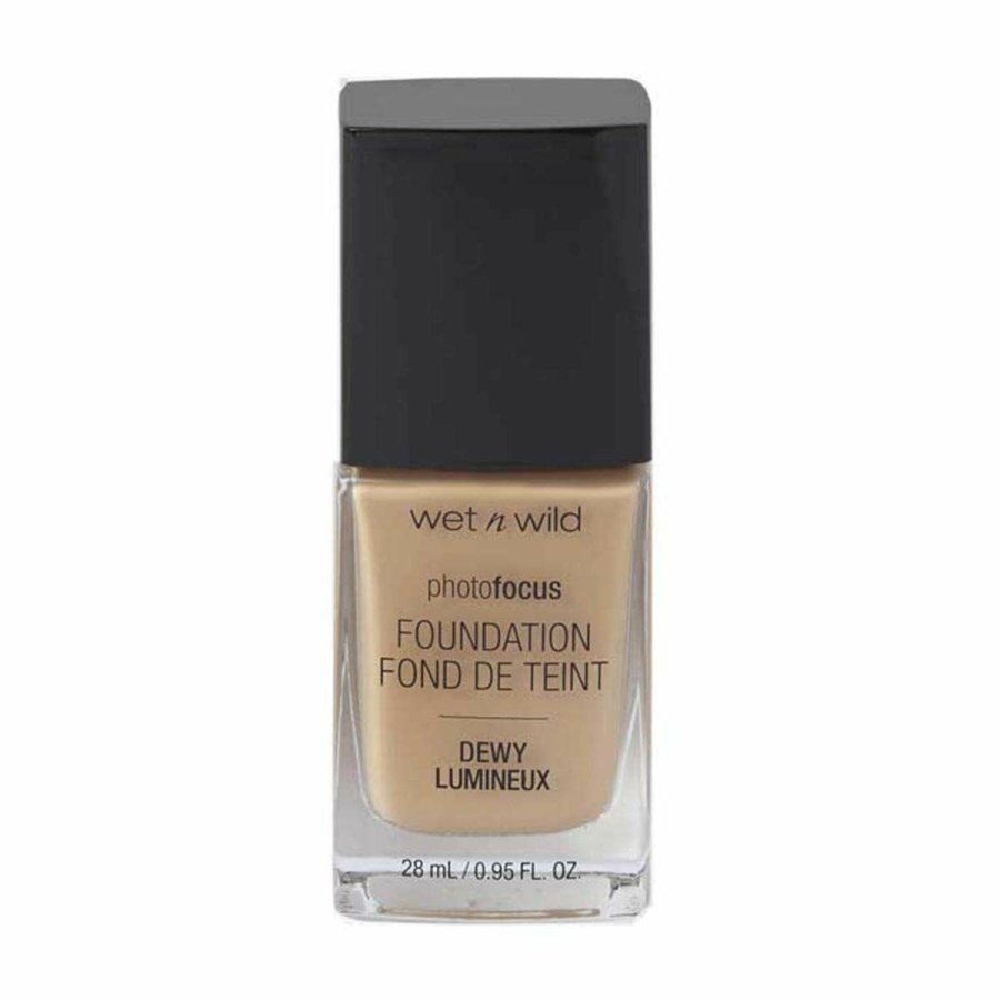 Flydende makeup foundation Wet n Wild Foundation Dewy Classic Beige 30 ml #4