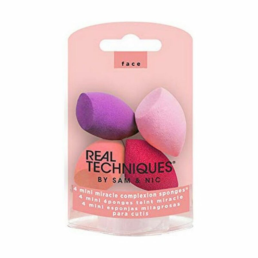 Svamp til Makeup Miracle Complexion Mini Real Techniques 1492 (4 pcs) 4 Dele #3