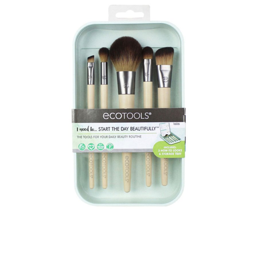 St med Makeup Brster Ecotools 1606 5 Dele #1