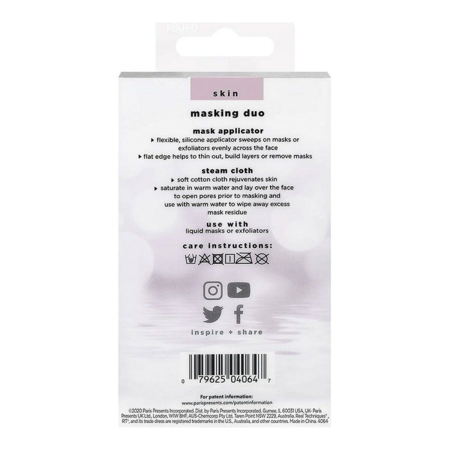 Unisex kosmetikst Masking Duo Real Techniques Masking Duo Eksfolierende produkt 2 Dele (2 pcs) #2