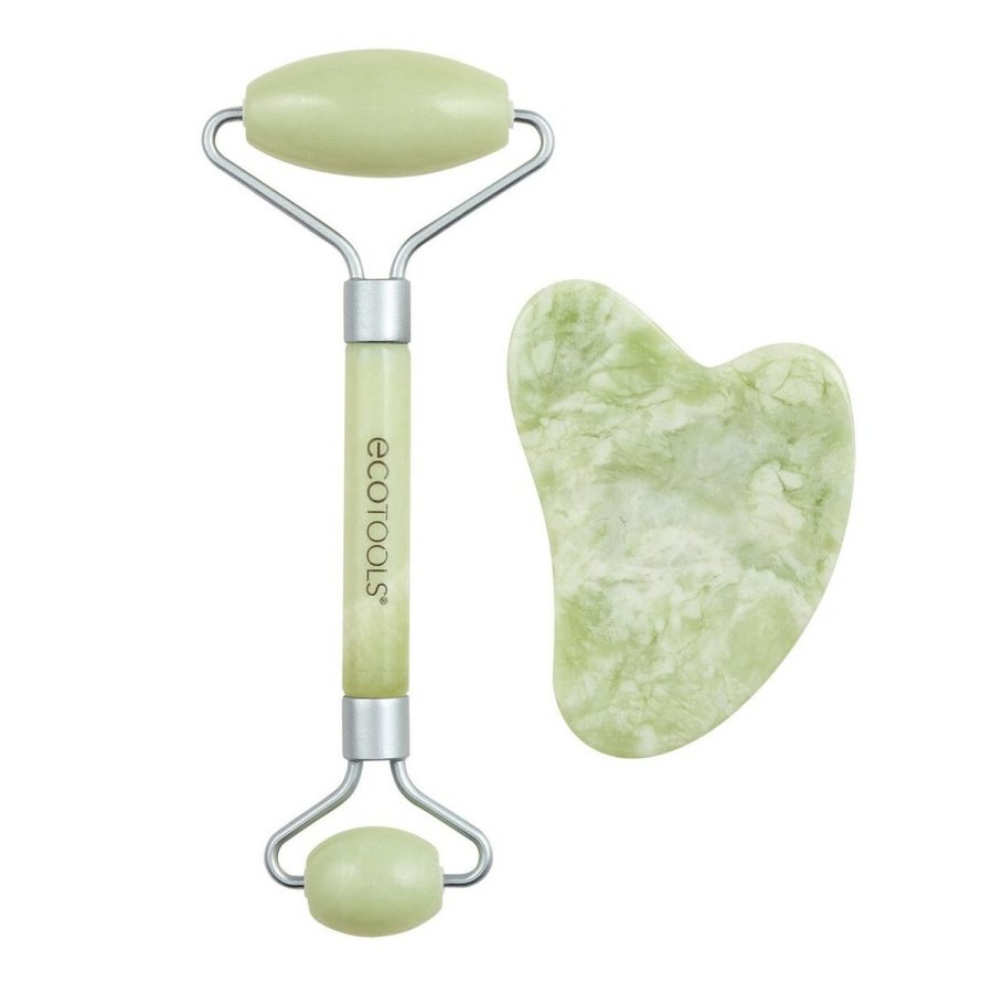 Anti-Age behandling til ansigt og hals Ecotools Jade Jade St 2 Dele #1