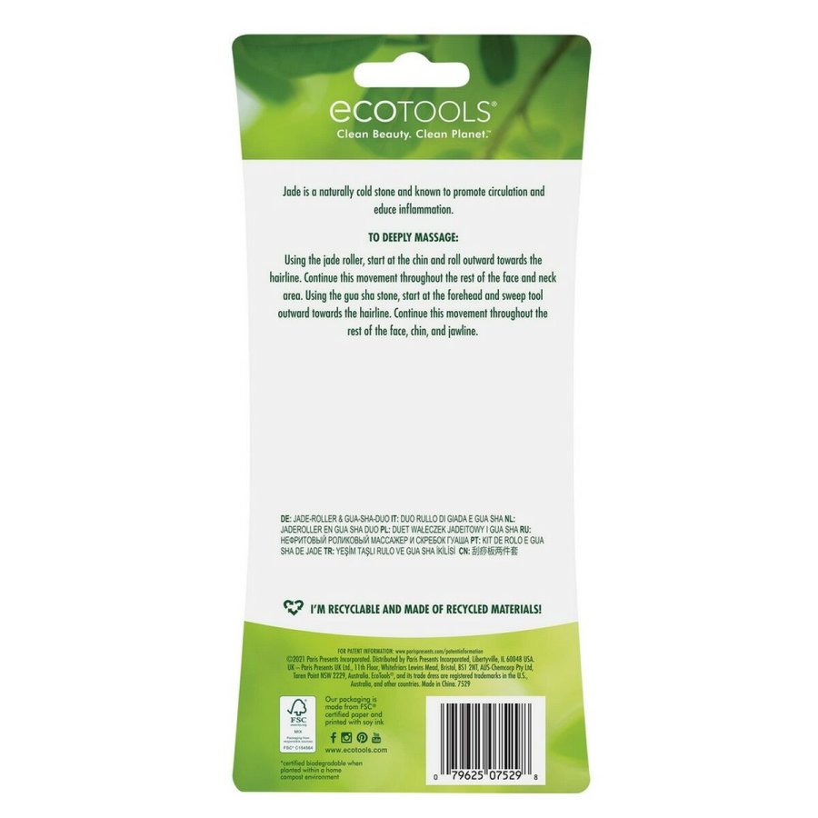 Anti-Age behandling til ansigt og hals Ecotools Jade Jade St 2 Dele #7