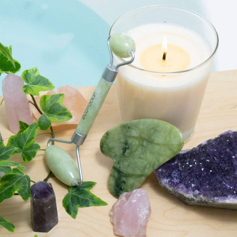 Anti-Age behandling til ansigt og hals Ecotools Jade Jade St 2 Dele #13