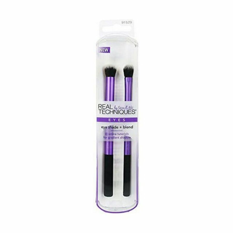 Makeup brste Real Techniques Eye Shade Blend (2 pcs) 2 Dele #5
