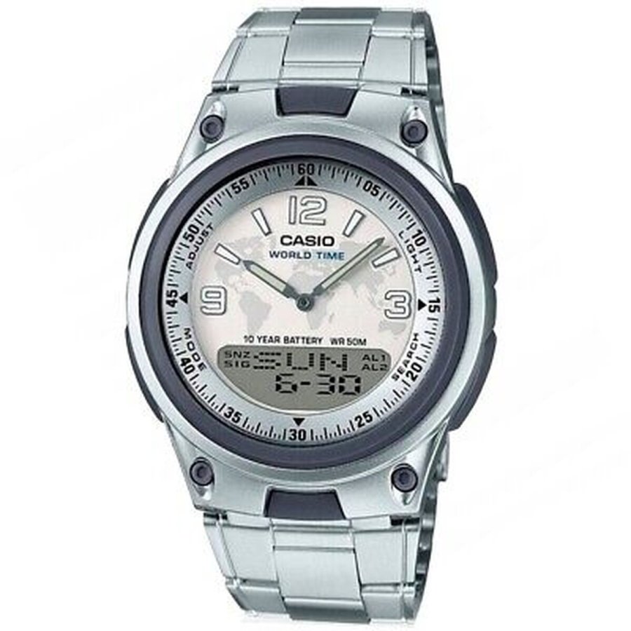 Herreur Casio ILLUMINATOR TELEMEMO 30 Slvfarvet ( 40 mm) #1