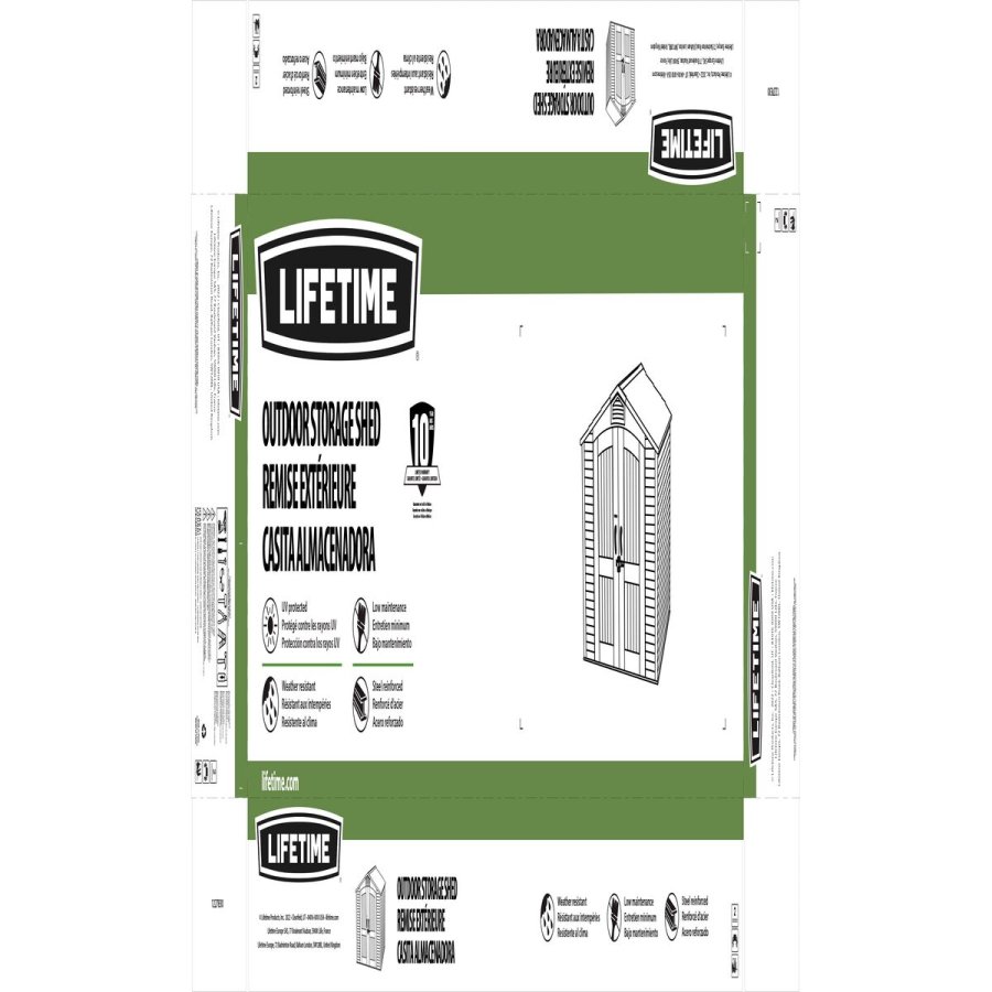 Hytte Lifetime 60057 Udvendig 214 x 227 x 142 cm #4