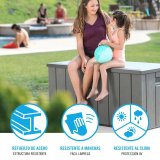 Udend�rs Bryst Lifetime Brun 570 L 150 x 69 x 72 cm St�l Plastik #4