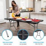 Sammenklappeligt bord Lifetime Sort 183 x 73 x 76 cm #3