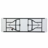 Sammenklappeligt bord Lifetime Hvid 244 x 74 x 76 cm #2