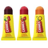 Fugtgivende lbepomade Carmex Triplo Jordbr Ananas 3 Dele Stjerne Spf 15 #1