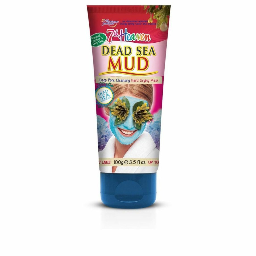 Maske til porrerens 7th Heaven Mud Mineraler 100 g #1