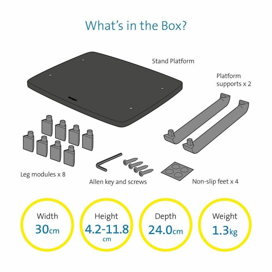 Skrm bord sttte Kensington K52785WW             #2