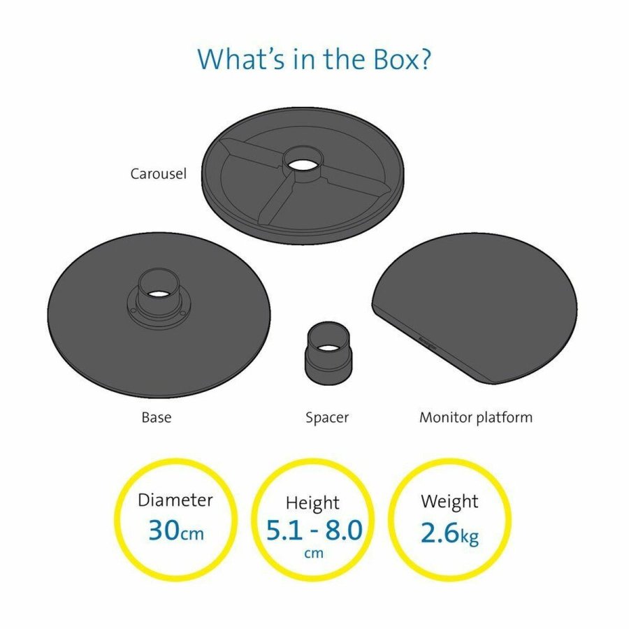 Skridsikker M�tte Kensington K52787WW Sort #1