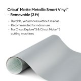 Permanent vinyl til skreplotter Cricut 2009925 Slvfarvet #6