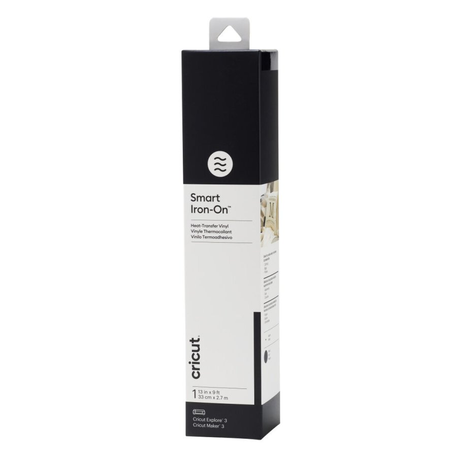 Permanent vinyl til skreplotter Cricut Smrtio Sort #1