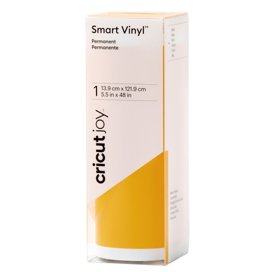 Permanent vinyl til skreplotter Cricut 2009837 Gul #1
