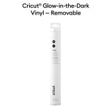 Permanent vinyl til skreplotter Cricut GLOW Hvid #1