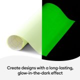 Permanent vinyl til skreplotter Cricut GLOW Hvid #6