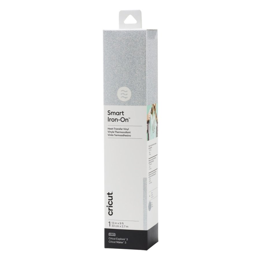 Permanent vinyl til skreplotter Cricut Smart Iron-On Slvfarvet #1