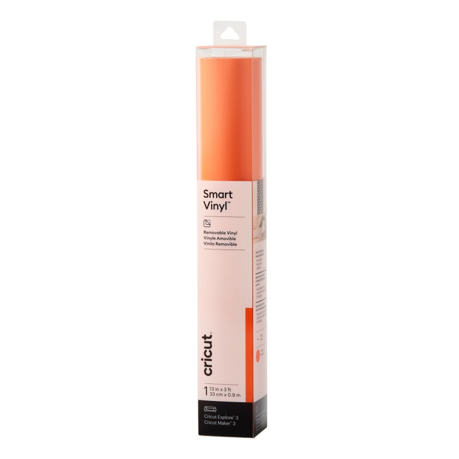 Permanent vinyl til skreplotter Cricut Smrtvnl Orange #1
