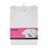 T-shirt, der kan tilpasses til sk�replotter Cricut Women's Hvid Dame #1
