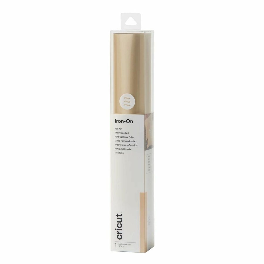 Permanent vinyl til skreplotter Cricut 2007694 Gylden #1