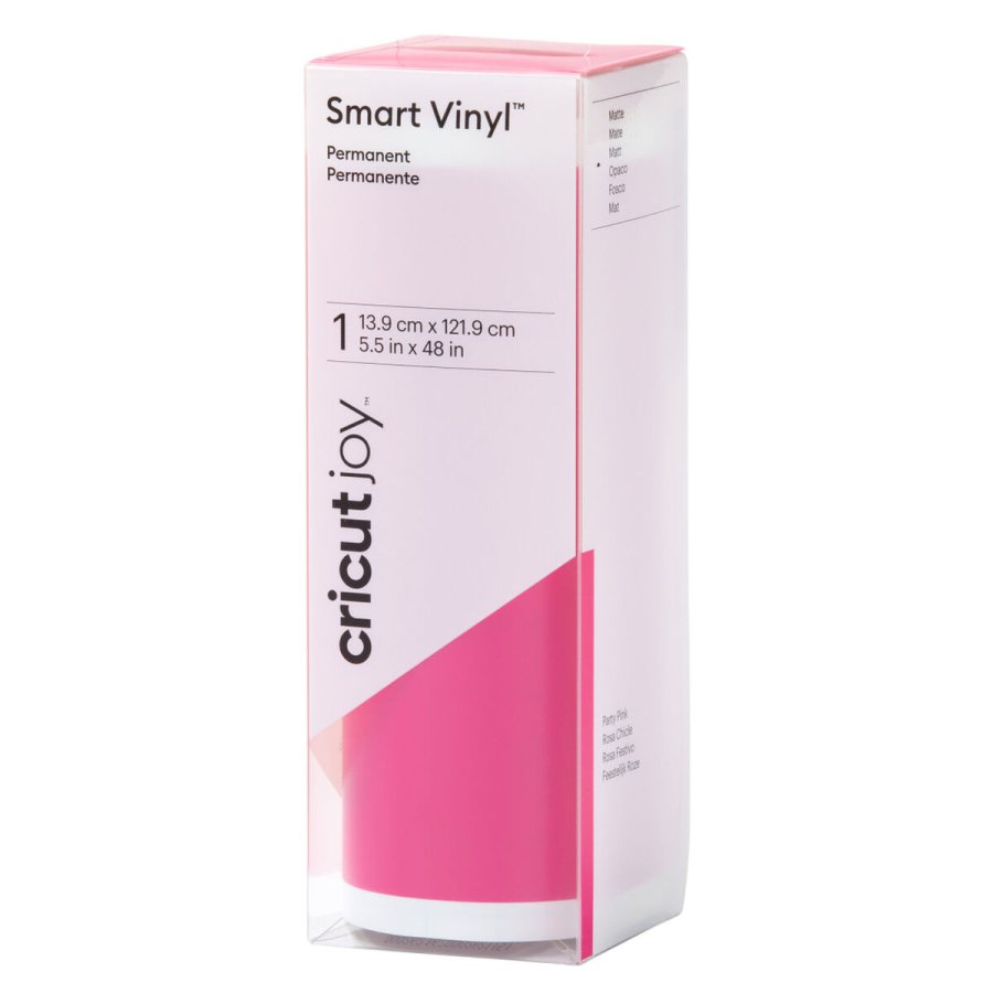 Permanent vinyl til skreplotter Cricut Joy Pink #1