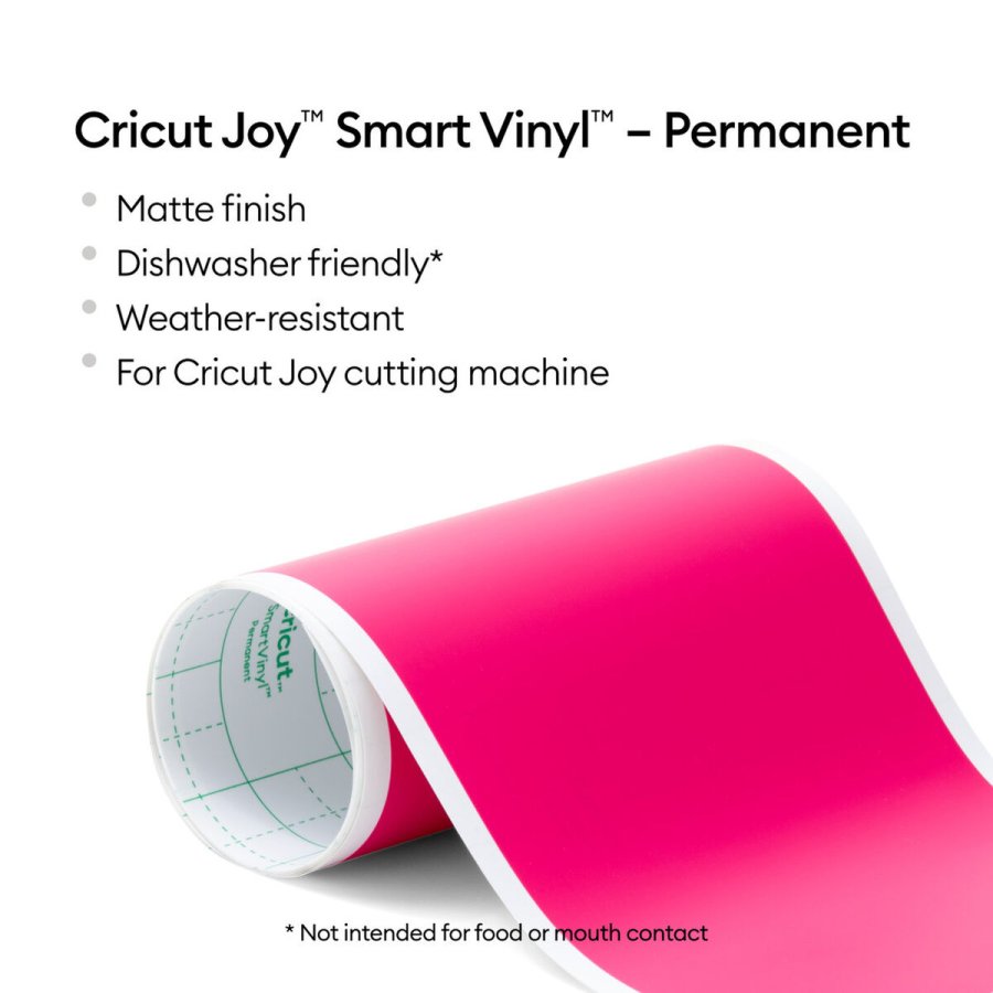 Permanent vinyl til skreplotter Cricut Joy Pink #6