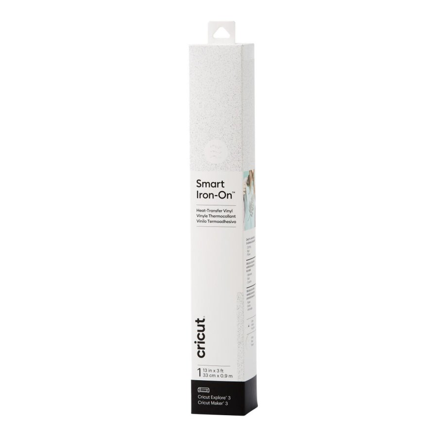Permanent vinyl til skreplotter Cricut Smart Iron-On Hvid #1