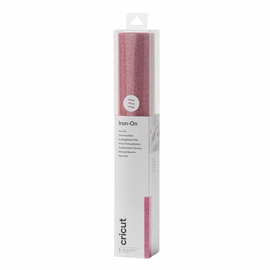 Permanent vinyl til skreplotter Cricut Glttr Pink #1