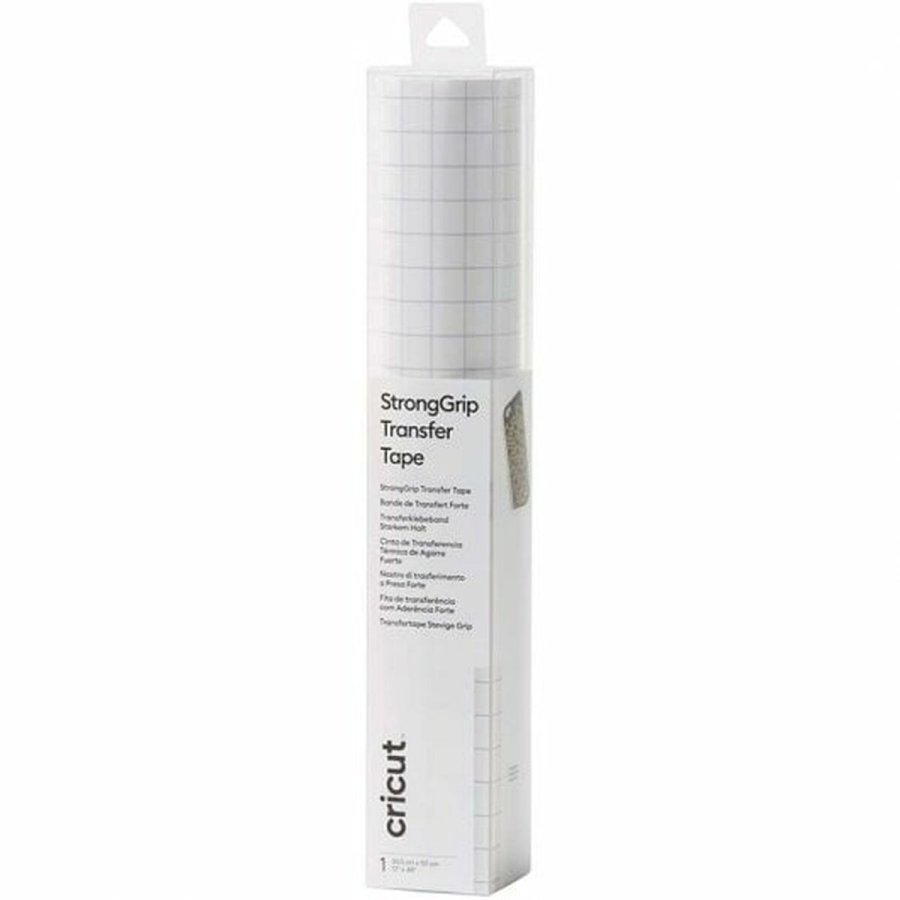 Permanent vinyl til skreplotter Cricut 2007745 Sort Gennemsigtig #1