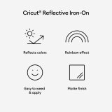 Permanent vinyl til skreplotter Cricut RAINBOW Multifarvet #6