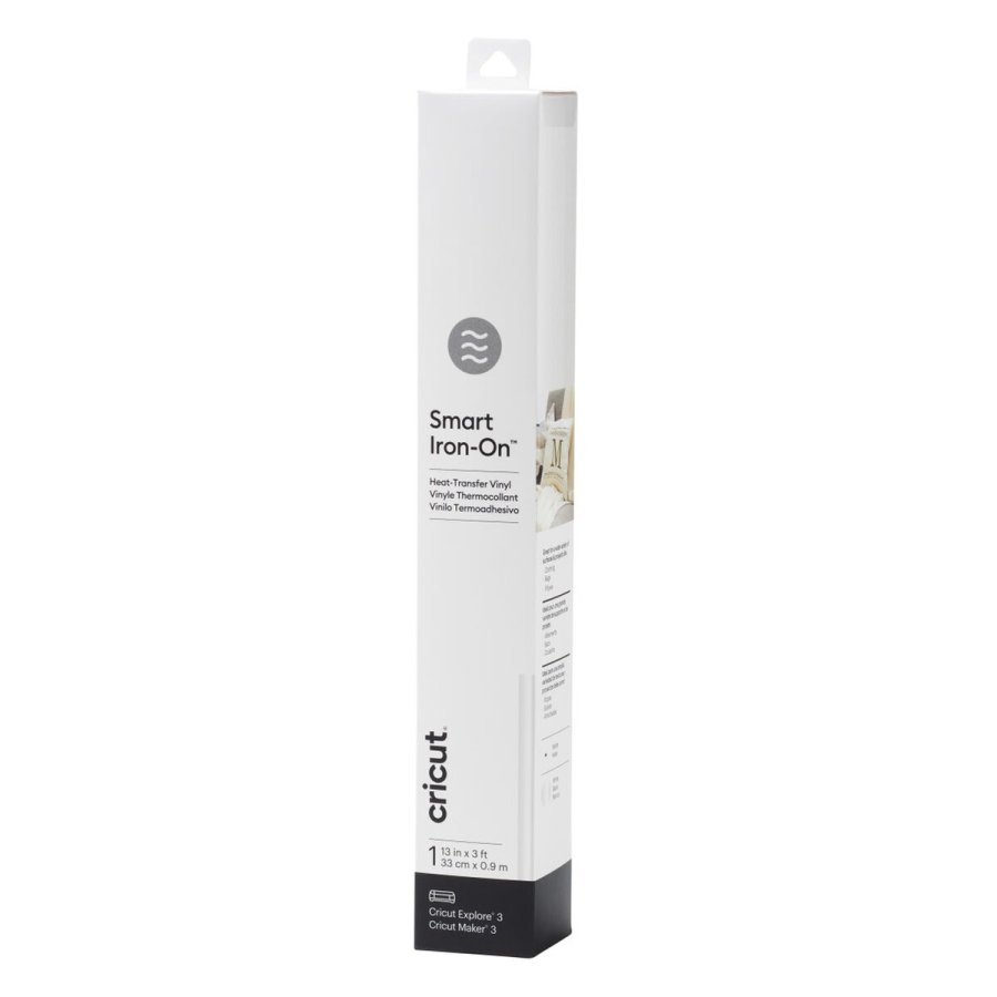 Permanent vinyl til skreplotter Cricut Smart Iron-On Hvid #1