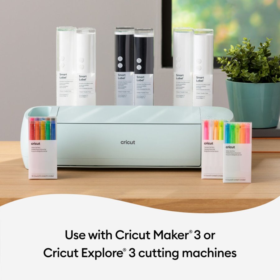 Permanent vinyl til skreplotter Cricut 2009447 Slvfarvet #21
