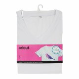 T-shirt, der kan tilpasses til sk�replotter Cricut Women's Hvid (L) #1