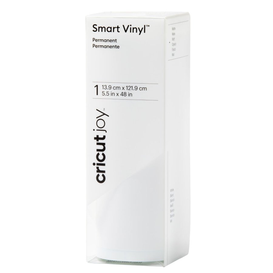 Permanent vinyl til skreplotter Cricut 2009832 Hvid #1