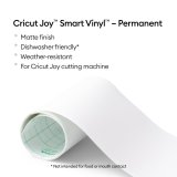 Permanent vinyl til skreplotter Cricut 2009832 Hvid #6